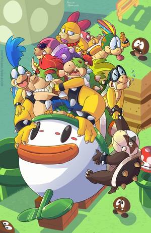 Bowser Jr Porn - shuffahlong: Papa Bowser