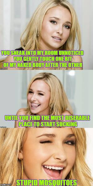 Hayden Panettiere Porn Captions - Bad Pun Hayden Panettiere - Imgflip