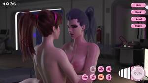 Animated Lesbian Cum Porn - 3d animated porn Futanari Overwatch - Dickgirl Widowmaker fucks D.Va and Cum  inside Pussy - Lesbian Porn Videos