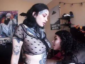 gothic lesbian sex big titties pics - Free Goth Lesbian Porn | PornKai.com