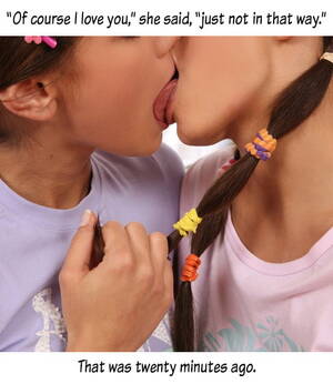 Lesbian Kissing Captions - Lesbian Captions 10 Porn Pictures, XXX Photos, Sex Images #3818865 - PICTOA