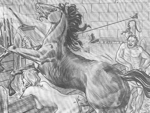 extreme bdsm art drawings - Gabriela Rossi Deep Throat Sex Movies. Rude BDSM Art. Uncensored extreme  BDSM artwork ...