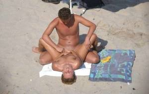 naked couple sex on beach - sex Amateur public beach nude
