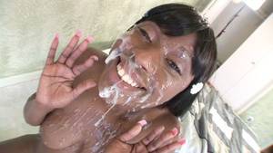 black teen bukkake - Black exploited krystal teen video