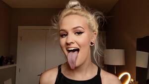 Long Tongue Girl - LONG TONGUE SPIT PORN - Pornhub.com