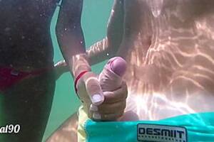 Beach Underwater Porn - Handjob Underwater In A Public Beach. Cum In The Sea, watch free porn  video, HD XXX