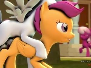 Ball Torture Porn Mlp - MLP 3D Ponies Scootaloo x.