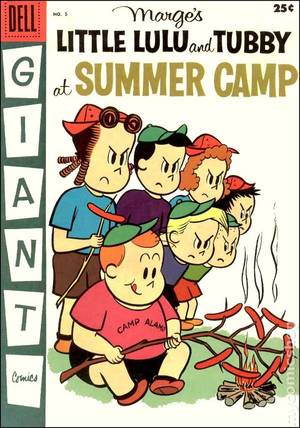 Lil Lulu And Tubby Porn - Dell Giant Marge's Little Lulu and Tubby at Summer Camp #5 Published  October 1957 by