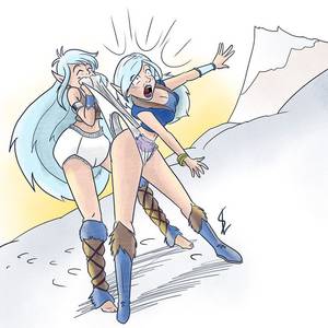 Ecchi Wedgie Ass Porn - Diaper wedgie for a snow elf by HofBondage on DeviantArt