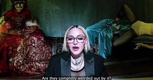 Madonna Pussy Porn - Madonna defends her fully naked NFT videos after showing 3D scan of her  vagina - Daily Record