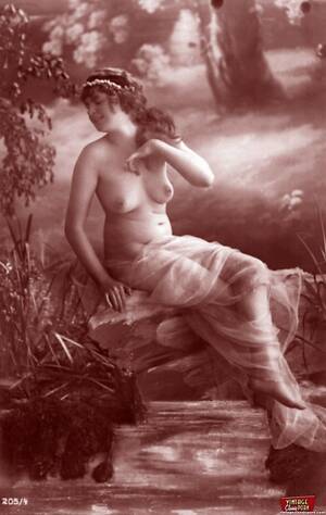 french nude vintage post cards - Very horny vintage naked french postcards i - XXX Dessert - Picture 10