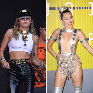 Miley Cyrus Big Tits - Miley Cyrus Braless: Photos of the Singer Not Wearing a Bra | In Touch  Weekly