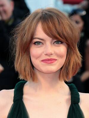 Emma Stone Bangs Porns - Jennifer Lawrence and Emma Stone Are the Quintessential Hollywood BFFs