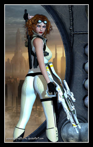 Cartoon Fantasy Porn Sci Fi - My Imperial agent from The Old Republic NOTE: I did not know that was some  gun from Mass Effect, it just looked like a cool sci-fi gun when I .