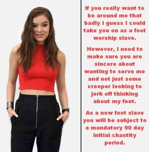 Hailee Steinfeld Porn Captions - thumbs.pro : Heyâ€¦could you make a Hailee Steinfeld captionâ€¦please?