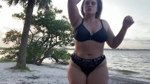 beautiful beach latinas - Gorgeous Teen Latina La Paisa gets fucked by El Rolo in Cocoa Beach and  squirts on the sand! - XVIDEOS.COM
