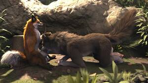 Furry Wolf Porn Blowjob Cum - Wolf Giving Fox Blowjob HD by H0rs3 - Pornhub.com