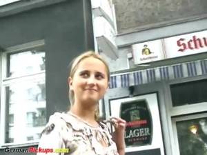 german teen car - german teen picked for her first porn casting