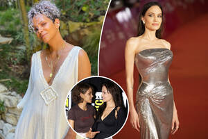 Halle Berry Porn Stories - Halle Berry and Angelina Jolie join forces: 'Hot package'