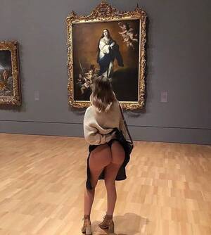 Museum Porn - Art in an Art Museum Porn Pic - EPORNER