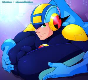 Mega Man Gay Porn Game - Rule 34 - bodysuit capcom charlie tooga clothing skin fingering fingering  ass gay green eyes helmet inviting to sex looking at viewer male male only mega  man mega man battle network mega
