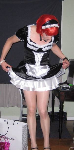 Femdom Sissy Maid Porn - Yes dear, it is a maid uniform and you are now a domestic maid.