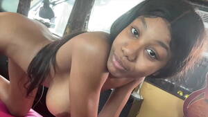 big natural tits oiled ebony - Ebony with Big Natural Tits and Round Black Ass oiled up Boobs gets Big  load on juicy Huge tits by Original Milf Hunter on Boat - XNXX.COM