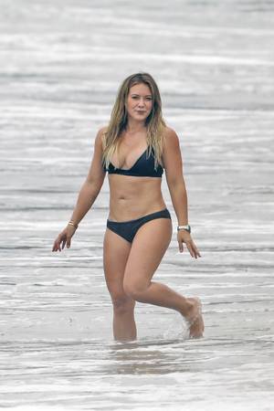 celebrity beach xxx - #Beach, #Bikini, #HilaryDuff, #Malibu Hilary Duff in Bikini at