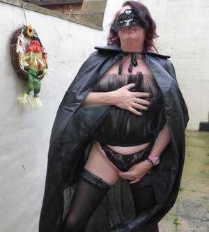 Halloween Mature Porn - This naughty mature BBW is up for some early Halloween