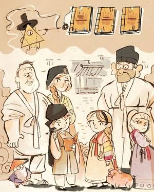 Gnomes Gravity Falls Gay Porn - Gravity Falls Joseon AU