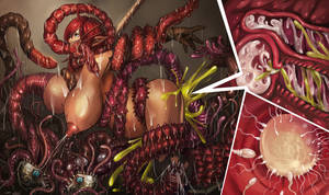 3d Sex Impregnation X Ray - commission Living armor 3 x ray by ecoas