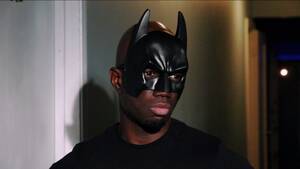 Black Batman - Rogan Richards and Jay Black in Batman Does Superman