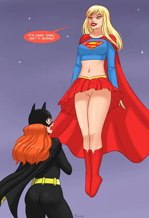 Kara And Batgirl Porn Comic - Edit I made of Batgirl/Barbara Gordon and Supergirl/Kara Zor-El.  (Flick-the-Thief) [DC Comics] : r/rule34