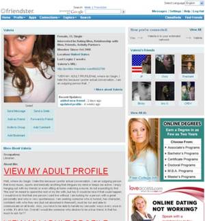 Friendster Porn - Pornster anyone?