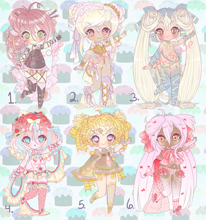 Cute Food Porn - FOOD PORN ADOPTABLES CLOSED by minnoux on DeviantArt