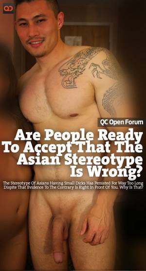 Asian Stereotypes Porn - Paradoxically one of the biggest, and twisted, myths in the porn industry  has always been that Asian guys have small dicks and certainly the taboo of  being ...