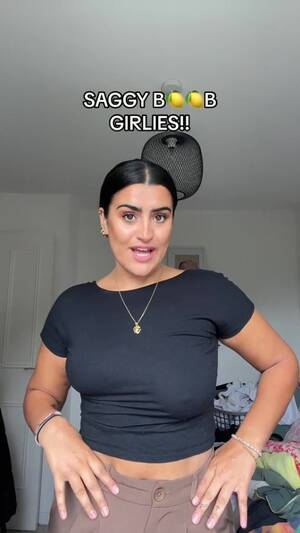 floppy braless tits - I have saggy boobs but found the best solution so I don't have to wear a  bra when going out - & it's so comfortable | The Sun