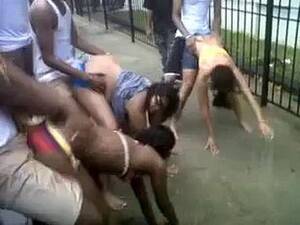 Ghetto Fuck Fest - Public Fuck Fest Of Drunk Ghetto Girls - Free Porn Tube Videos - Nonktube