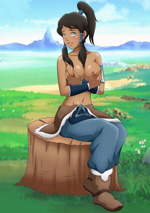 Avatar Korra Tits - Sexy avatar Korra have big boobs â€“ Korra Hentai