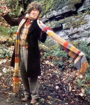 4th Doctor Porn - Knit Your Own Doctor Who Scarf with Instructions Straight from the BBC! |  Tor.com