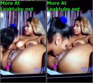 nick lesbian sex - TRENDING: Alleged Nicki Minaj Lesbian Sextape Going Viral | LEAKTUBE