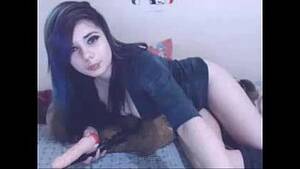 Emo Girls Getting Anal - Emo girl enjoys anal penetration on Live69Girls.Com - XVIDEOS.COM