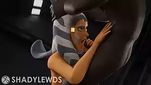 Ahsoka Porn Blow - Ahsoka Tano Blowjob (Black Version) | xHamster