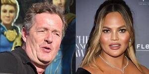 Chrissy Teigen Lesbian Porn - Piers Morgan Accuses Chrissy Teigen of Transphobia in Explosive Column