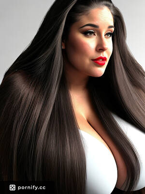 Long Hair Black Women Porn - Black American Woman with Long Coily Hair and 36D Tits in a Bedroom Setting  | Pornify â€“ Best AI Porn Generator