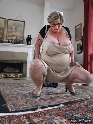 Granny Art Porn - Porn image of chubby nipples night realistic art big ass glasses fisheye  created by AI