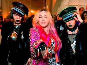 Madonna Teasing - WATCH: Madonna Shares Star-Studded 'Bitch I'm Madonna' Video