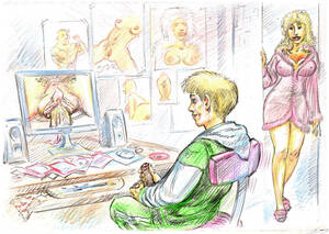 Mom Porn Art Illustration - LARI - Mom & Son Â» RomComics - Most Popular XXX Comics, Cartoon Porn &  Pics, Incest, Porn Games,