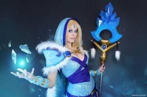 Crystal Maiden Dota 2 Porn - My Crystal Maiden Cosplay! : r/DotA2