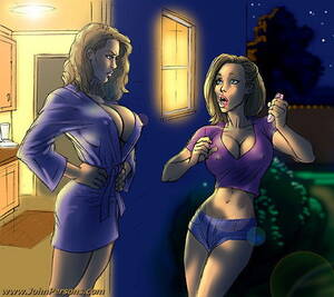 John Persons Porn Bathroom - Huge cartoon tits in a bathroom